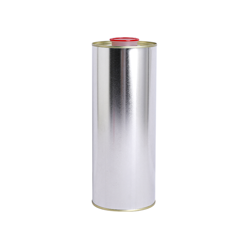 500ml/1L潤(rùn)滑油塑料蓋圓形馬口鐵罐