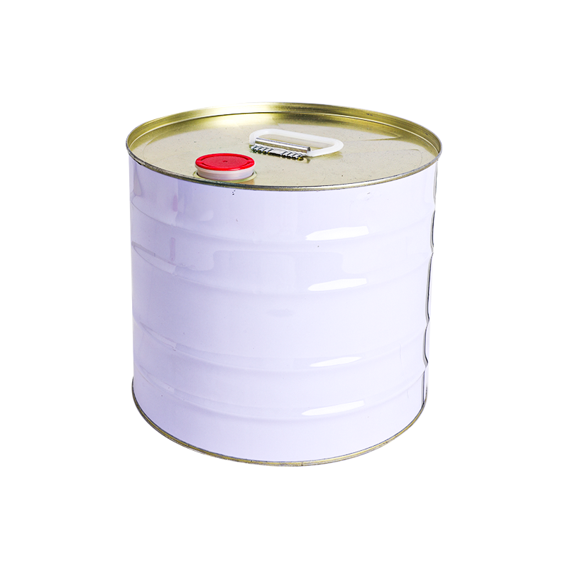 10L 金屬圓桶帶塑料拉蓋用于機(jī)油等化學(xué)產(chǎn)品包裝